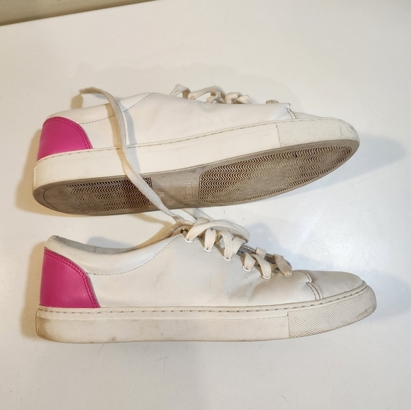 J. CREW Women's White Road Trip Sneakers size 10 - Picture 6 of 14